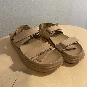 Zara Tan Sandals